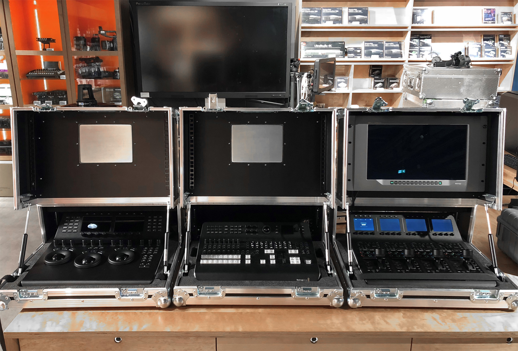 Blackmagic atem camera control panel davinci resolve mini